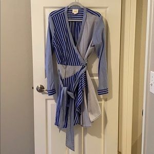Maeve Newport Striped Shirtdress